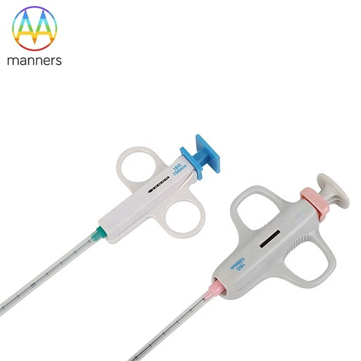 Semi-Automatic Soft Tissue Biopsy Needles