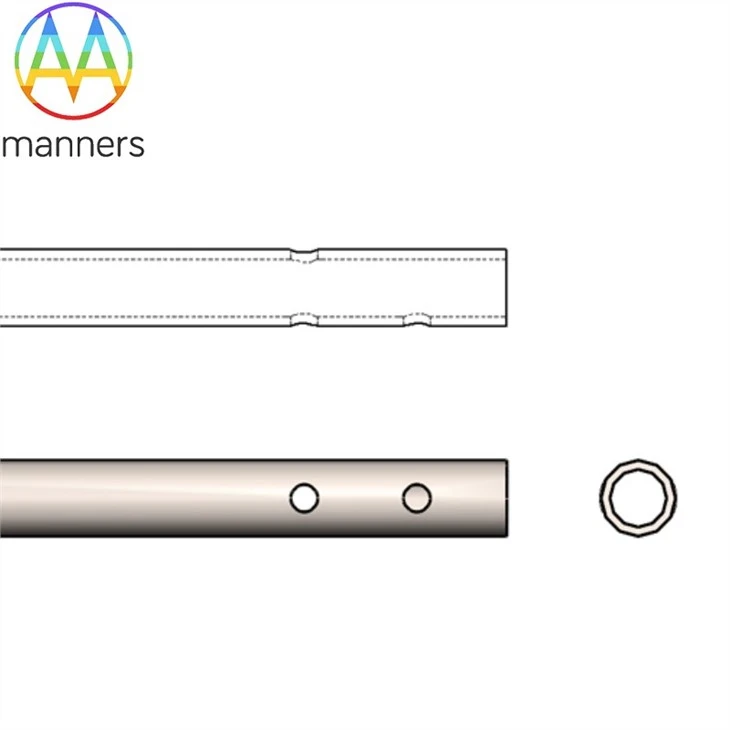 Stainless Steel 304 One Closed End Tube With Side Hole